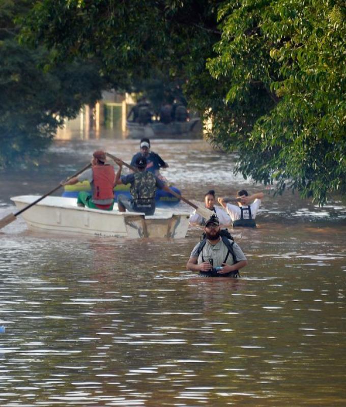 Porto Alegre pourrait encore être à sec si ses systèmes de protection contre les inondations fonctionnaient