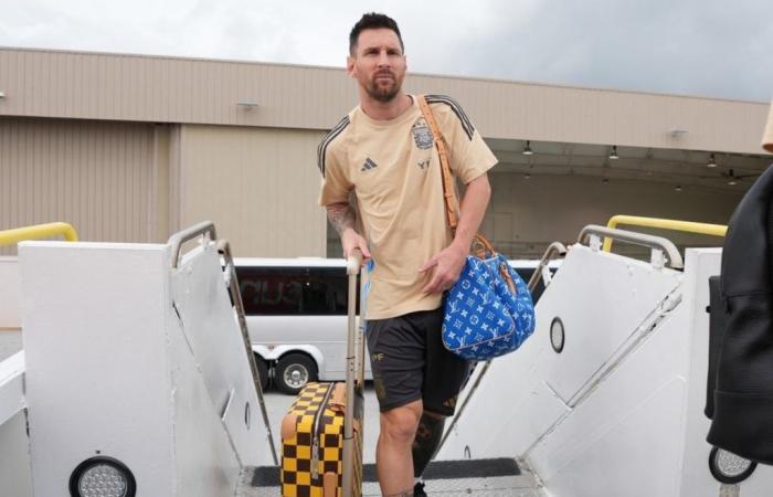 L’équipe nationale argentine est arrivée à Washington avec la certitude d’être propriétaire de Messi