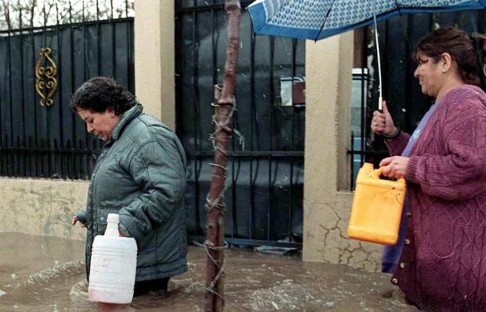 Les pluies les plus fortes de l’histoire de Santiago du Chili nnda nnlt | MÉLANGER