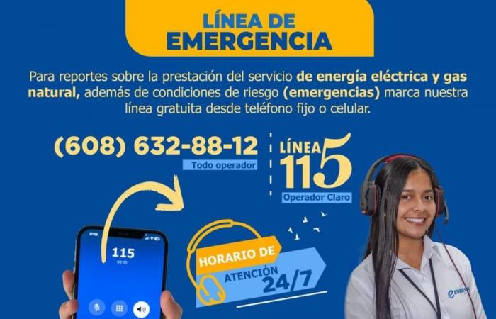 Enerca annonce une maintenance programmée pour améliorer le service à Casanare et Vichada