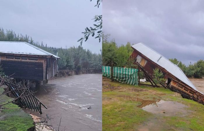 Des vidéos montrent une maison sur le point de tomber dans l’estuaire à cause de la montée des eaux à Quillon | National