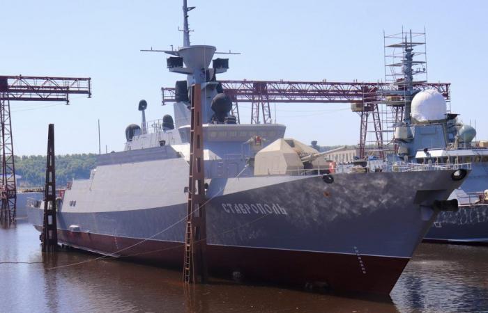 La dernière des nouvelles corvettes Buyan-M de la marine russe équipée de missiles de croisière Kalibr-NK est lancée