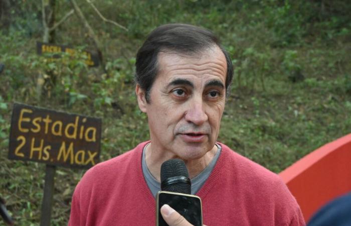 Le maire Jorge a inauguré un nouveau Mangrullo dans le parc botanique municipal à l’occasion de son 37e anniversaire
