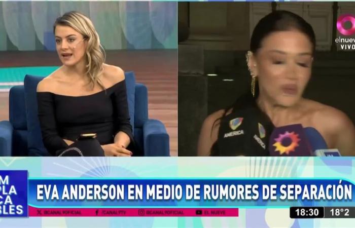 Evangelina Anderson a parlé du pire moment de Martín Demichelis à River et des rumeurs de séparation