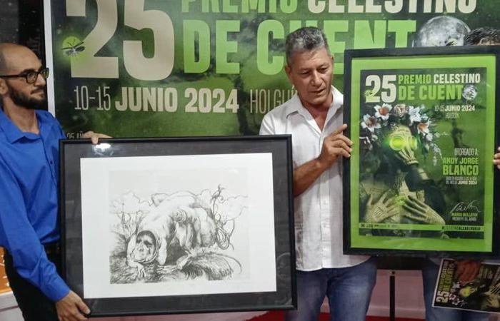 Prix ​​​​Celestino de la nouvelle 2024 pour Andy Jorge Blanco