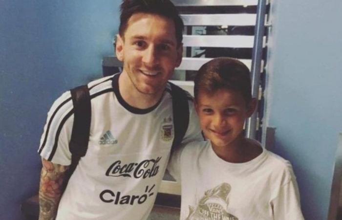 Valentine a demandé une photo à Messi lorsqu’il était enfant et maintenant Leo l’a félicité :: Olé