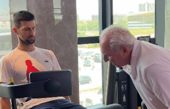 Djokovic intensifie sa convalescence après une opération au ménisque