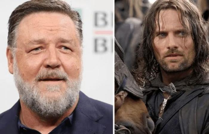 Russell Crowe explique pourquoi il a refusé le rôle d’Aragorn dans “Le Seigneur des Anneaux”