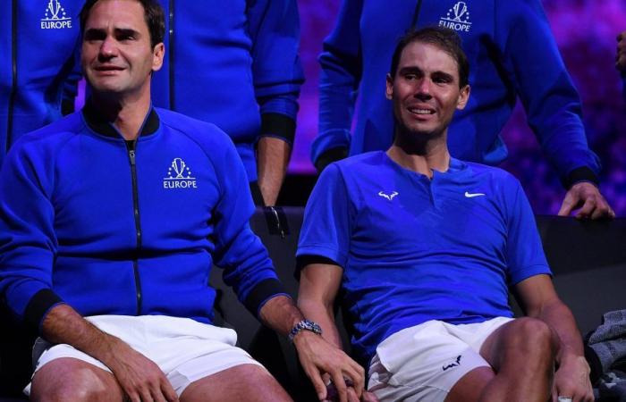 Federer fait encadrer l’image en train de pleurer avec Nadal dans sa maison : “Cela reflète notre amitié”
