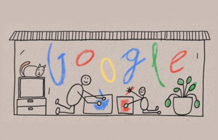 Fête des pères : ce qui est célébré aujourd’hui et pourquoi Google a dédié son doodle aux papas