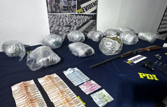 Détention préventive pour les trafiquants de drogue qui opéraient à Curicó