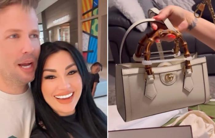 Un sac Gucci ! Eddy Borges surprend Heydy González avec un cadeau inattendu