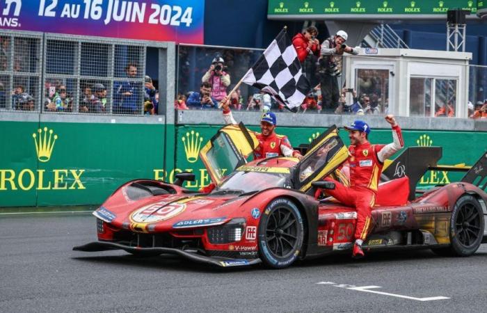 Ferrari a remporté les 24 Heures du Mans avec Fuoco, Nielsen et Molina