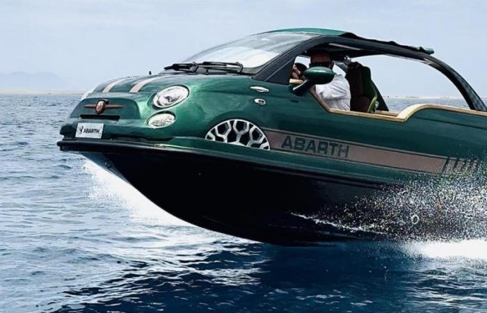 Abarth aborde le monde nautique avec le surprenant Offshore