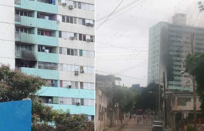 Incendie signalé dans un appartement d’un immeuble de 18 étages à Santiago de Cuba