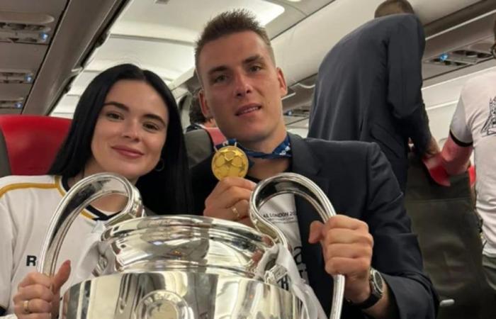 Anastasia Tamazova, l’épouse de Lunin, raconte sa vie avec le gardien du Real Madrid