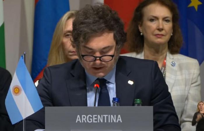 Javier Milei, au Sommet de la Paix en Ukraine : Il existe une nouvelle Argentine