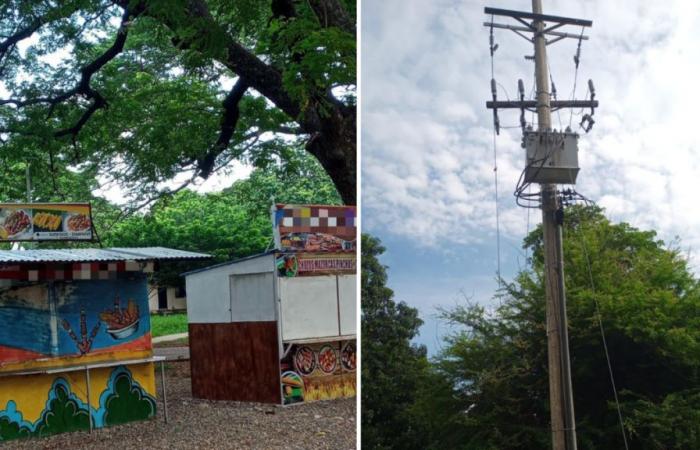Connexions énergétiques illégales dans les parcs de Valledupar |