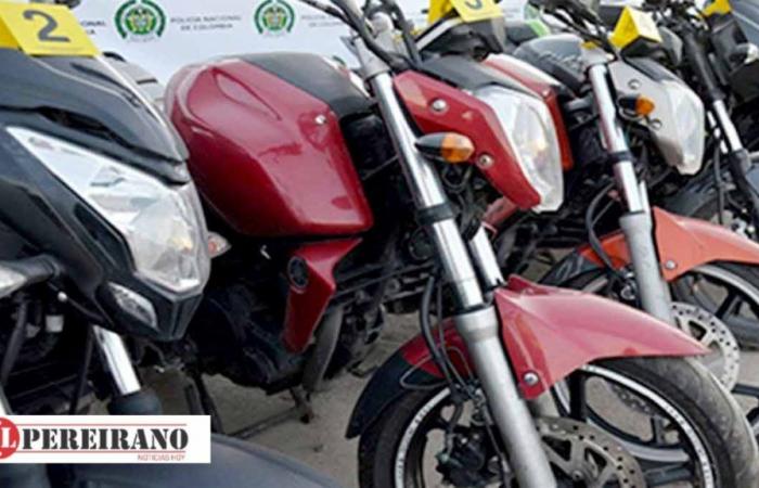 Ils récupèrent 11 motos volées à Pereira