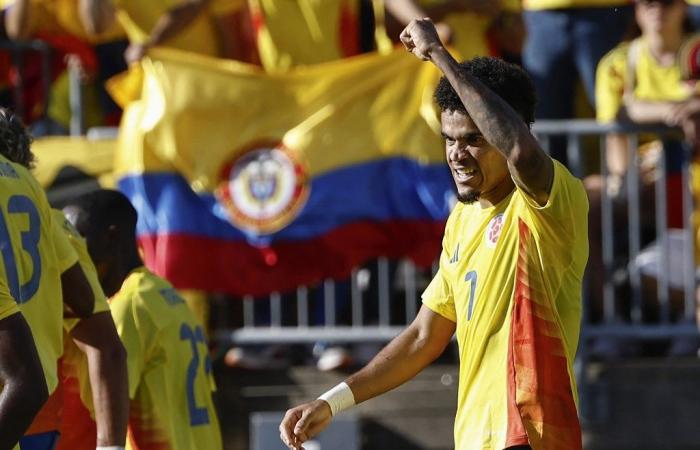 Combat en Colombie contre. La Bolivie pour un coup de pied grossier à Luis Díaz