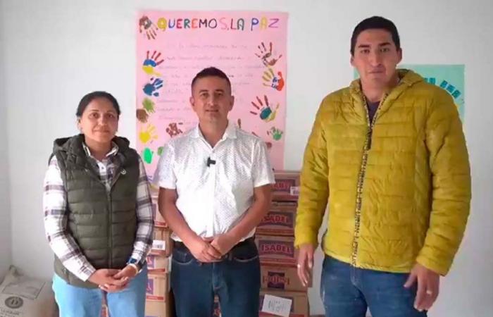 Le gouvernorat de Nariño envoie une aide humanitaire à Policarpa face à la crise des combats