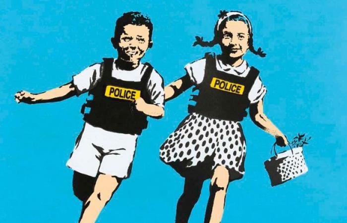Banksy, en dialogue avec l’enfance et l’adolescence