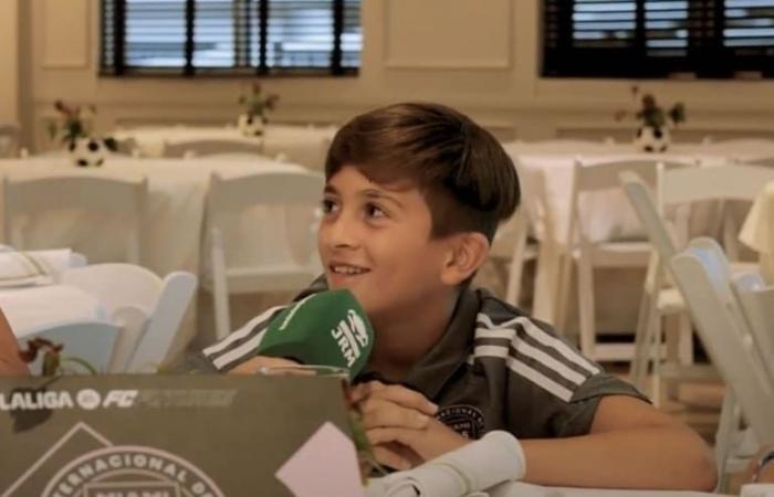 Thiago Messi a donné sa première interview et a révélé avec qui il rêve de jouer