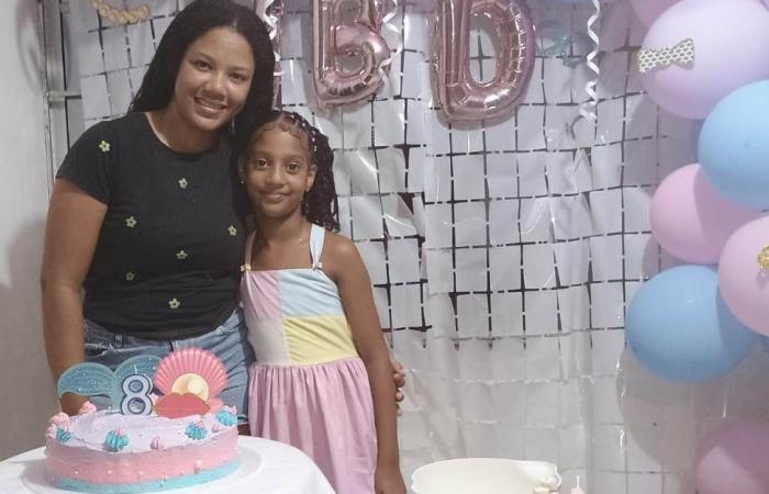 Chiquilla fête son anniversaire à Riohacha