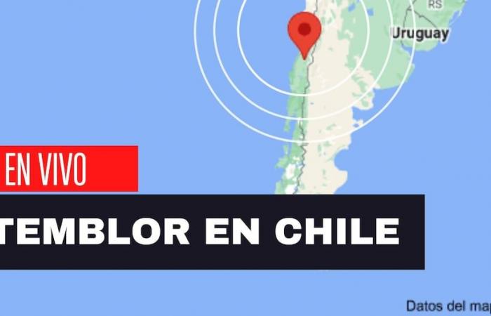 Tremblement au Chili aujourd’hui, 16 juin – heure exacte, magnitude et épicentre des derniers tremblements de terre, via CSN | Centre National Sismologique | MÉLANGER
