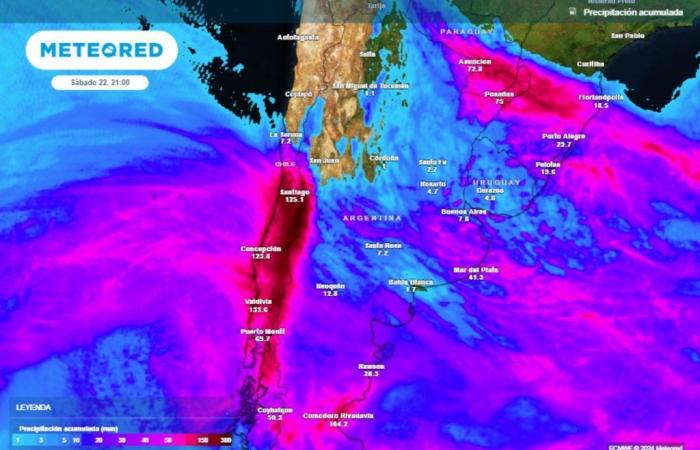 Où va-t-il pleuvoir en Argentine cette semaine ? Voici les prévisions de précipitations de Meteored.