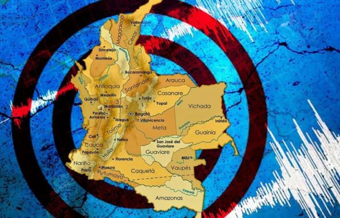Tremblement aujourd’hui en Colombie: magnitude et épicentre du dernier tremblement de terre enregistré à Chocó