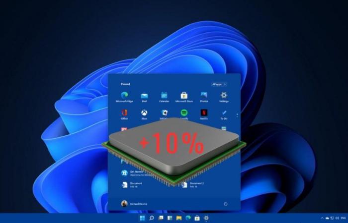 Un bug de Windows 11 « mange » jusqu’à 10 % de la puissance du processeur