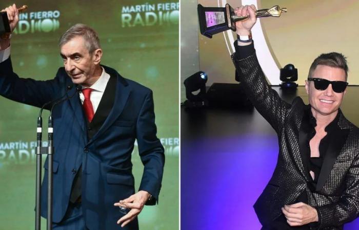 Tous les gagnants du Martín Fierro de Radio 2024 : Nelson Castro et Santiago del Moro ont remporté l’or