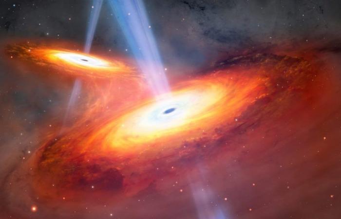 Une paire de quasars en fusion révèle les secrets des premiers jours de l’univers