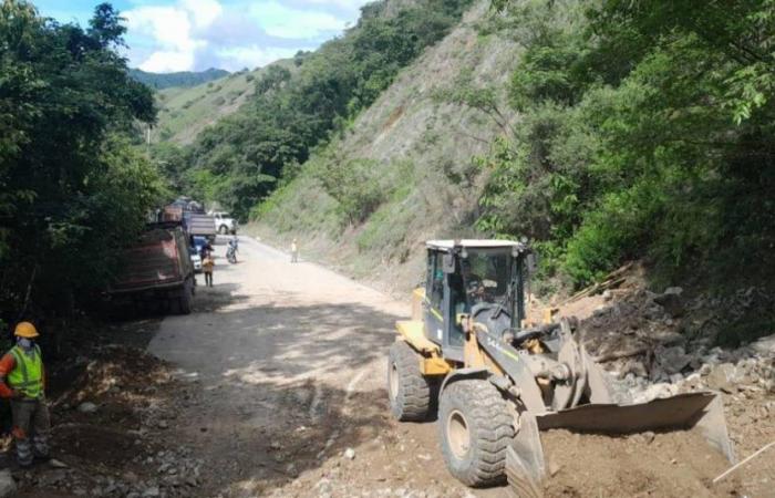 La route Bolombolo-Santa fe de Antioquia toujours sans date de réouverture après un glissement de terrain