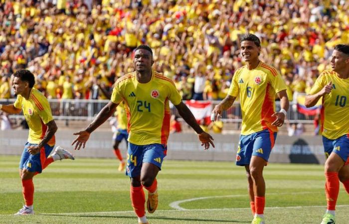 Numérotation officielle de l’équipe nationale colombienne pour la Copa América