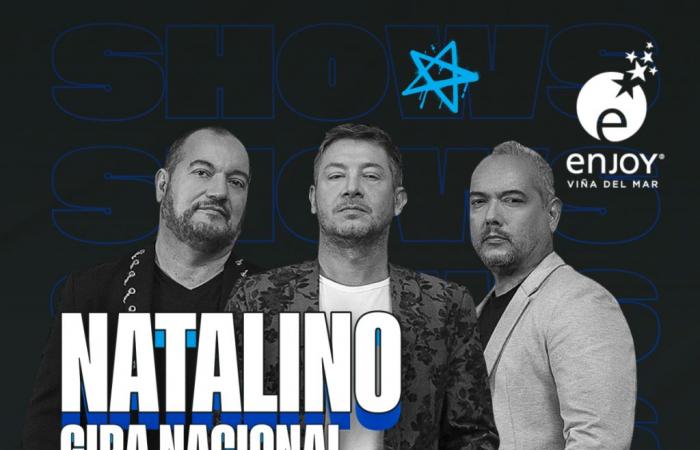Natalino arrive avec sa nouvelle tournée Natalianissimo à Viña del Mar – G5noticias