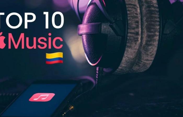 Classement Apple : les 10 chansons les plus écoutées en Colombie