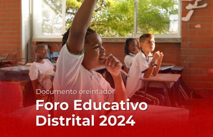 Le Secrétariat de l’Éducation du District ouvre les inscriptions au Forum éducatif territorial Cali 2024