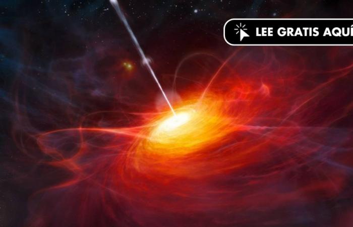 Webb révèle un quasar mature à l’aube cosmique