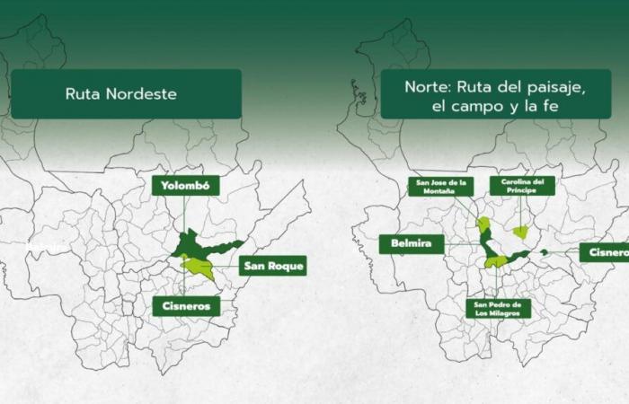 Ils présentent 15 nouveaux itinéraires touristiques dans 50 municipalités d’Antioquia – DiariOriente