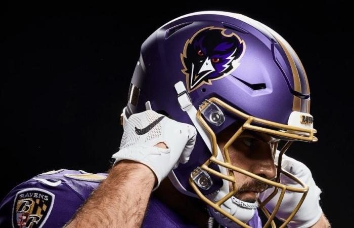 Les Ravens de Baltimore présentent leur nouveau casque alternatif pour 2024