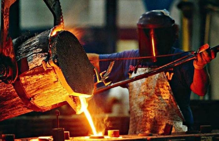 L’industrie métallurgique a chuté de 17,6% en un an et accumule une baisse de 8,9% en 2024
