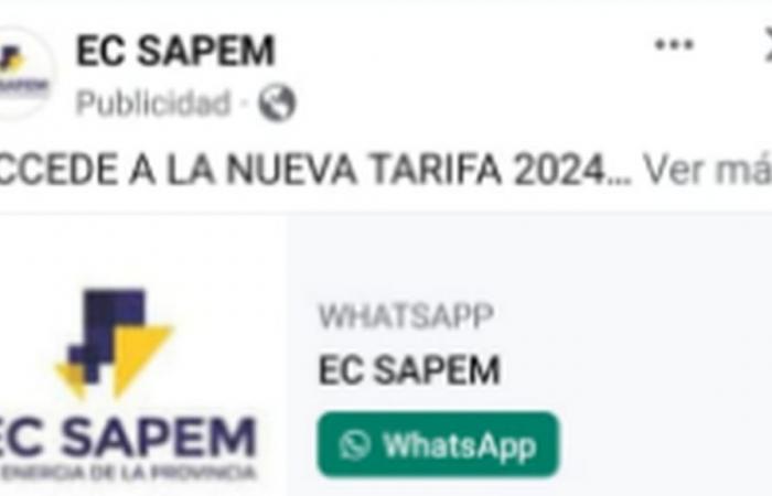 EC SAPEM a signalé que son compte Facebook avait été piraté