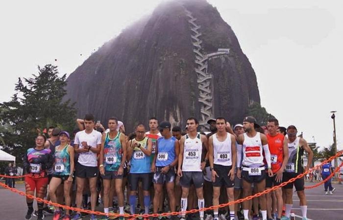 Antioquia se prépare pour le défi de la course à Piedra del Peñol