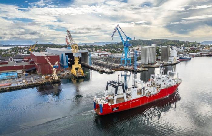 Protection de l’environnement : la préfecture supervise les travaux de modernisation d’un navire qui permettront de réduire les émissions carbone