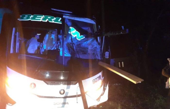 Les berlines qui se dirigeaient vers Bucaramanga ont eu un accident sur les routes de Boyacá