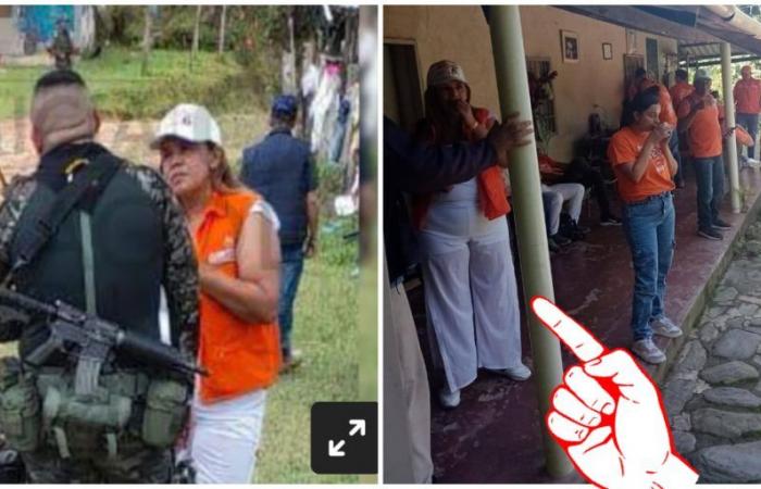Rosa Villalba dit que “Citizen Force n’a rien à voir avec ça”, mais les photos la réfutent