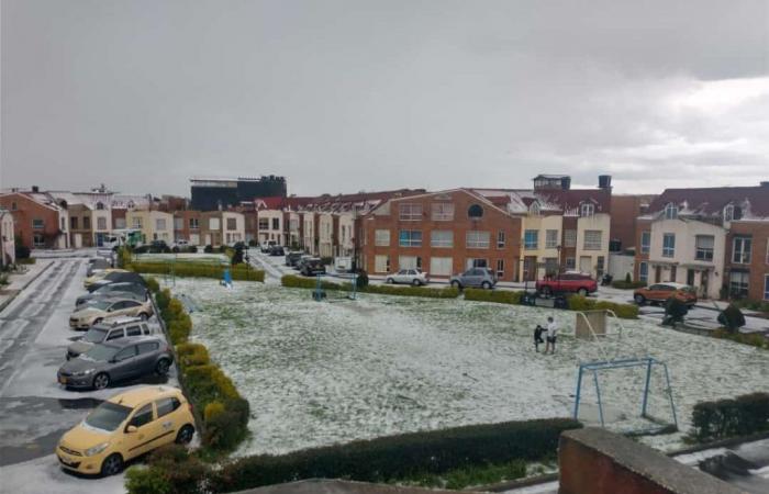 Une tempête de grêle affecte les municipalités de l’ouest de Bogotá et de Cundinamarca