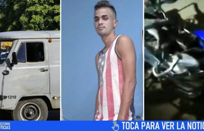 Un jeune motocycliste décède après un choc avec une voiture de police à Santiago de Cuba